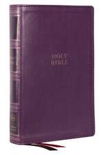 KJV Holy Bible: Compact Bible with 43,000 Center-Column Cross References, Purple Leathersoft (Red Letter, Comfort Print, King James Version)