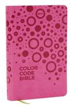 Nkjv, Color Code Bible for Kids, Pink Leathersoft, Comfort Print