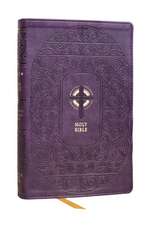 NRSVCE Sacraments of Initiation Catholic Bible, Purple Leathersoft, Comfort Print