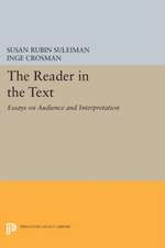 The Reader in the Text: Essays on Audience and Interpretation
