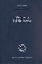 Stimmung bei Heidegger: Das Phänomen der Stimmung im Kontext von Heideggers Existenzialanalyse des Daseins