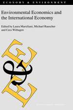 Environmental Economics and the International Economy