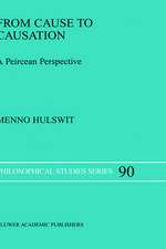 From Cause to Causation: A Peircean Perspective