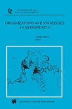 Organizations and Strategies in Astronomy