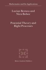 Potential Theory and Right Processes