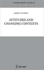 Attitudes and Changing Contexts