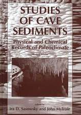 Studies of Cave Sediments: Physical and Chemical Records of Paleoclimate