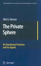 The Private Sphere