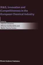 R&D, Innovation and Competitiveness in the European Chemical Industry