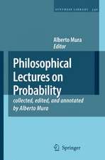 Philosophical Lectures on Probability