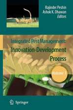 Integrated Pest Management: Volume 1: Innovation-Development Process