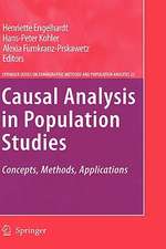 Causal Analysis in Population Studies