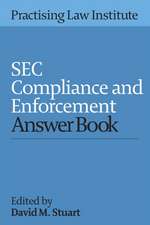 SEC Compliance and Enforcement Answer Book 2015