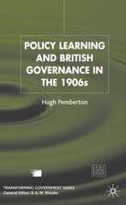 Policy Learning and British Governance in the 1960s