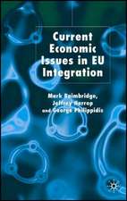 Current Economic Issues in EU Integration