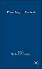 Phonology in Context