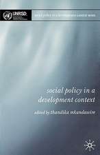 Social Policy in a Development Context