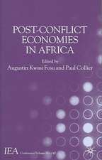 Post-Conflict Economies in Africa