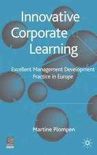 Innovative Corporate Learning: Excellent Management Development Practice in Europe