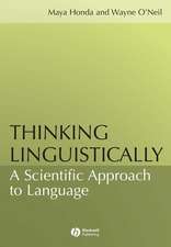 Honda: Thinking Linguistically