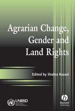 Agrarian Change, Gender & Land Rights