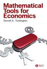 Mathematical Tools for Economics