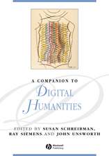 A Companion to Digital Humanities