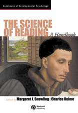 The Science of Reading – A Handbook