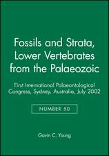 Lower Vertebrates from the Palaeozoic – First International Palaeontological Congress, Sydney, Australia, July 2002