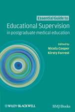 Essential Guide to Educational Supervision in Postgraduate Medical Education