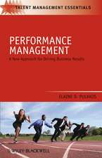 Performance Management – A New Approach for Driving Buiness