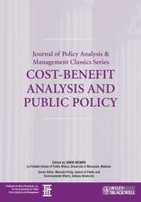 Cost–Benefit Analysis and Public Policy