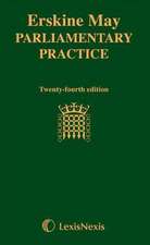 Erskine May: Parliamentary Practice