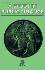 A Study in Public Finance