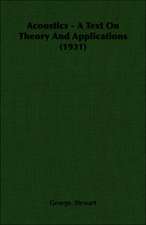 Acoustics - A Text on Theory and Applications (1931): The Theory of Conditioned Reflexes