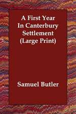 A First Year in Canterbury Settlement