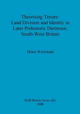 Theorising Tenure: Land Division and Identity in Later Prehistoric Dartmoor, South-West Britain