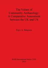 Values of Community Archaeology: A Comparative Assessment Between the UK and Us