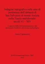 Indagine topografica sulle aree di pertinenza dell'abbazia di San Salvatore al monte Amiata nella Tuscia meridionale