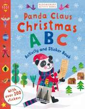 Panda Claus Christmas ABC Activity and Sticker Book