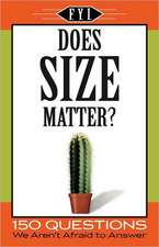 Does Size Matter?