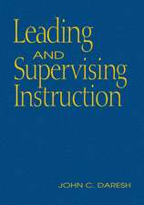 Leading and Supervising Instruction