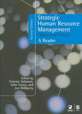 Strategic Human Resource Management: Theory and Practice