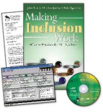 Making Inclusion Work and IEP Pro CD-Rom Value-Pack