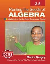 Planting the Seeds of Algebra, 3-5