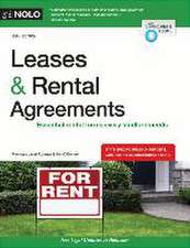 Leases & Rental Agreements