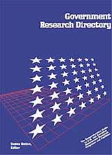 Government Research Directory