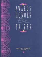 Awards, Honors & Prizes