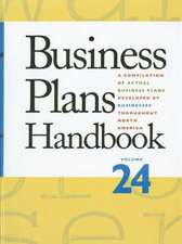 Business Plans Handbook: A Compilation of Business Plans Developed by Individuals Throughout North America