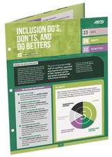 Inclusion DOS, Don'ts, and Do Betters: Quick Reference Guide